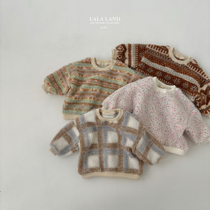 [PRE-ORDER] Sherpa Pattern Baby Sweatshirts