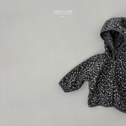 [PRE-ORDER] Leopard Fleece Baby Cardigan