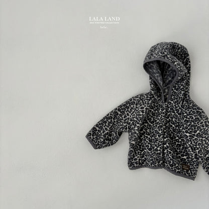 [PRE-ORDER] Leopard Fleece Baby Cardigan