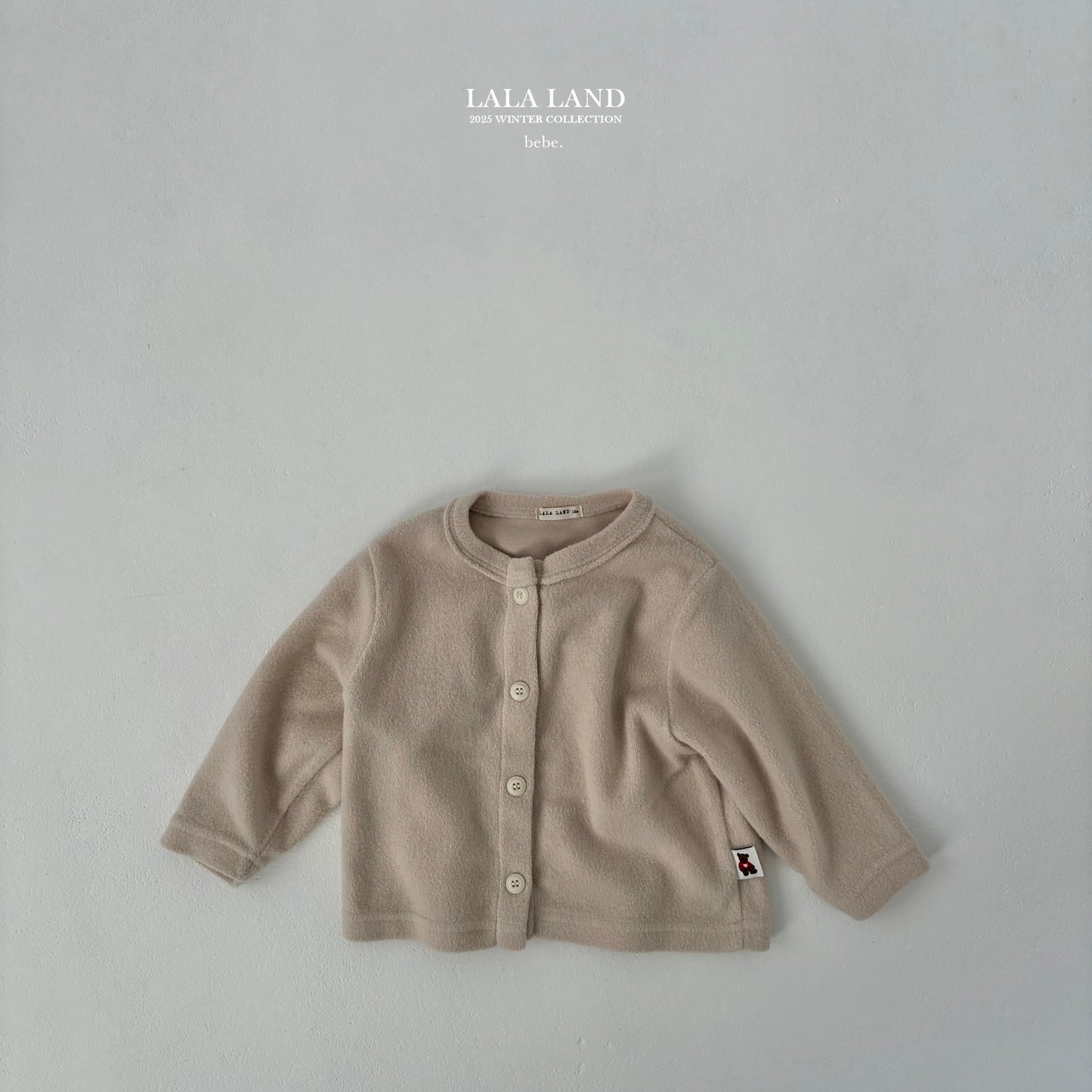 [PRE-ORDER] Peach Binding Baby Cardigan