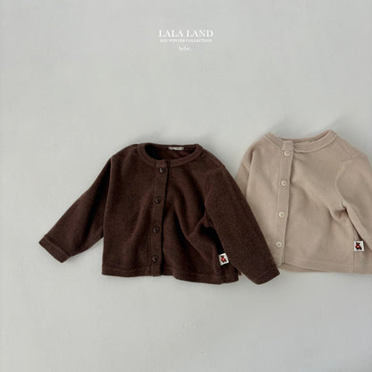 [PRE-ORDER] Peach Binding Baby Cardigan