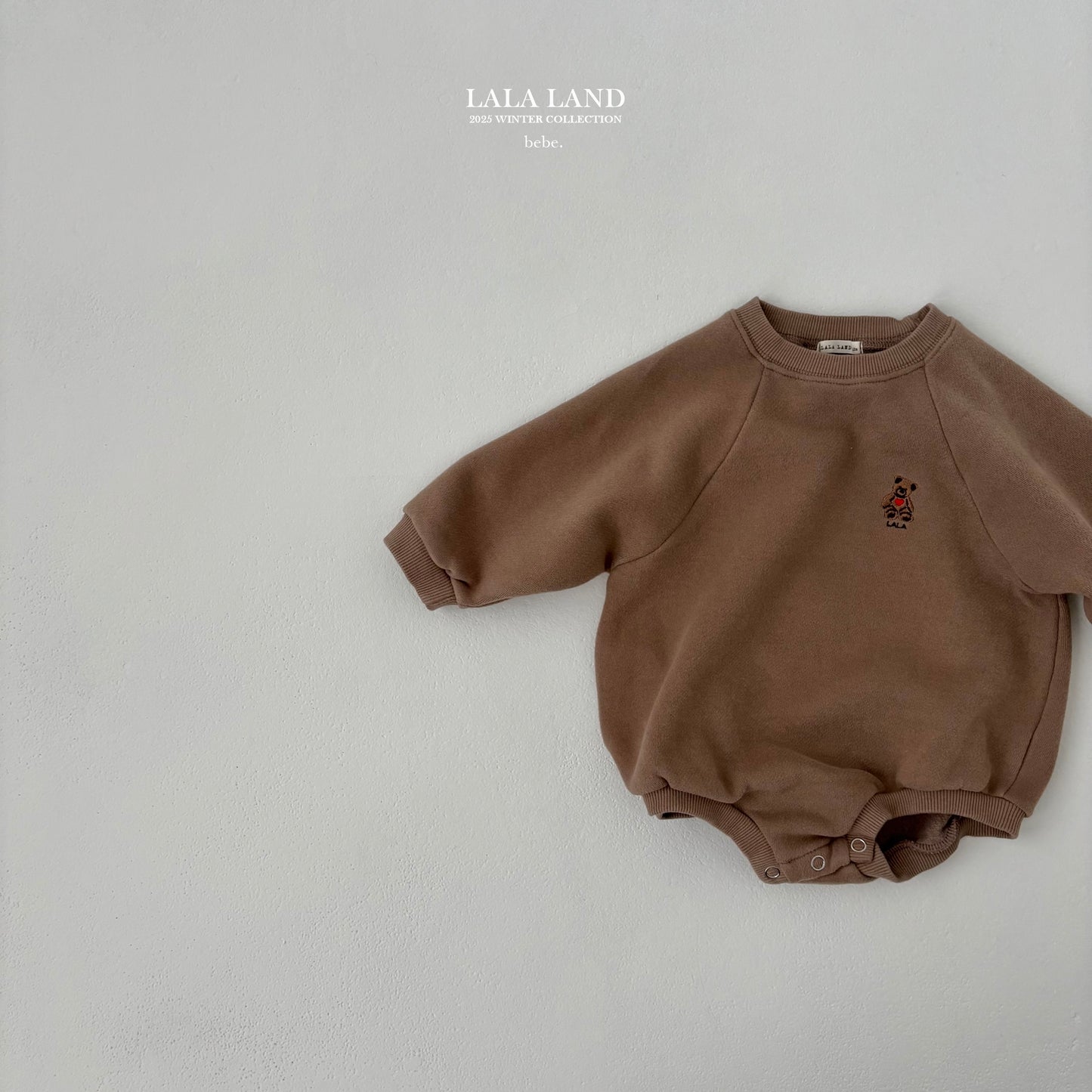 [PRE-ORDER] Bear Raglan Body Suit