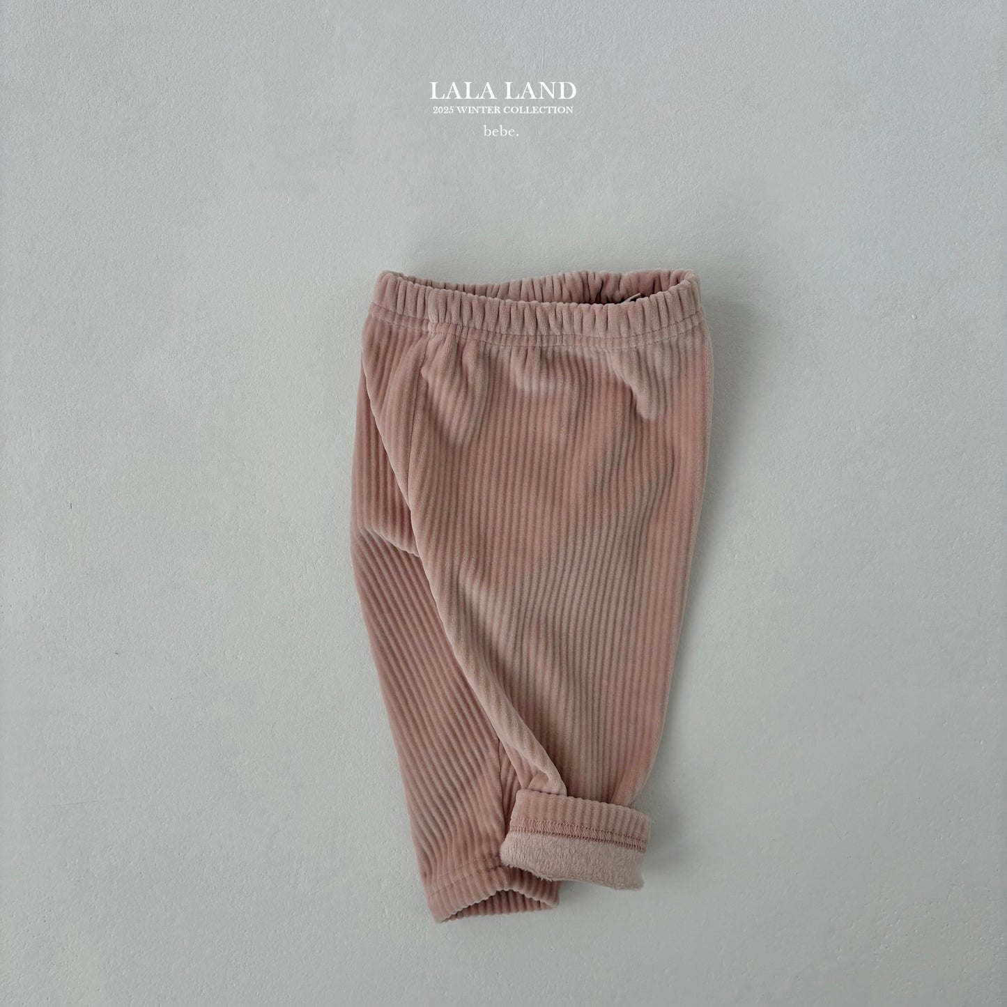 [PRE-ORDER] Mink Ribbed Baby Leggings