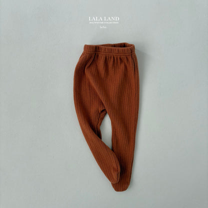 [PRE-ORDER] Knit Ribbed Foot Leggings