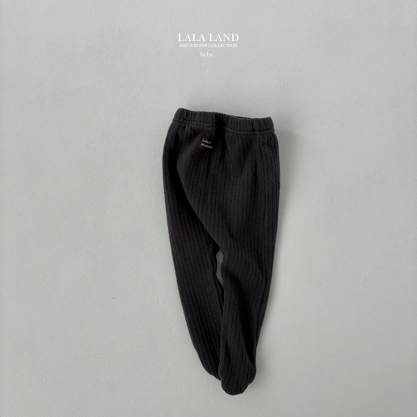 [PRE-ORDER] Knit Ribbed Foot Leggings