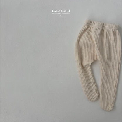 [PRE-ORDER] Knit Ribbed Foot Leggings