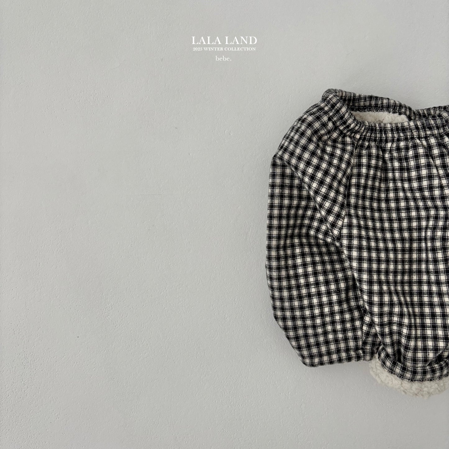 [PRE-ORDER] Check Fur Baby Pants