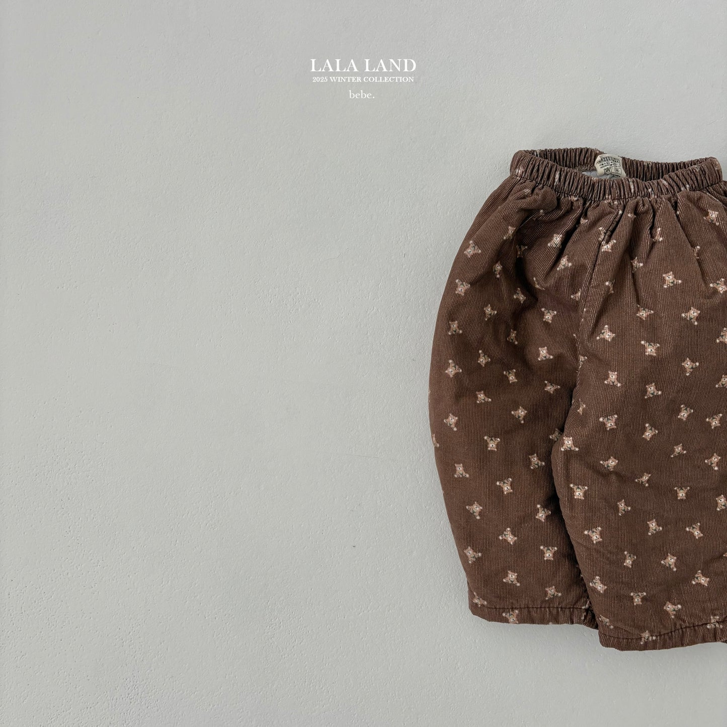 [PRE-ORDER] Corduroy Pattern Baby Pants