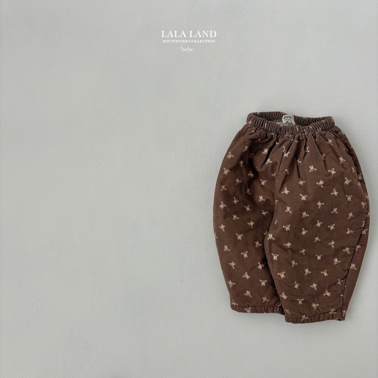 [PRE-ORDER] Corduroy Pattern Baby Pants