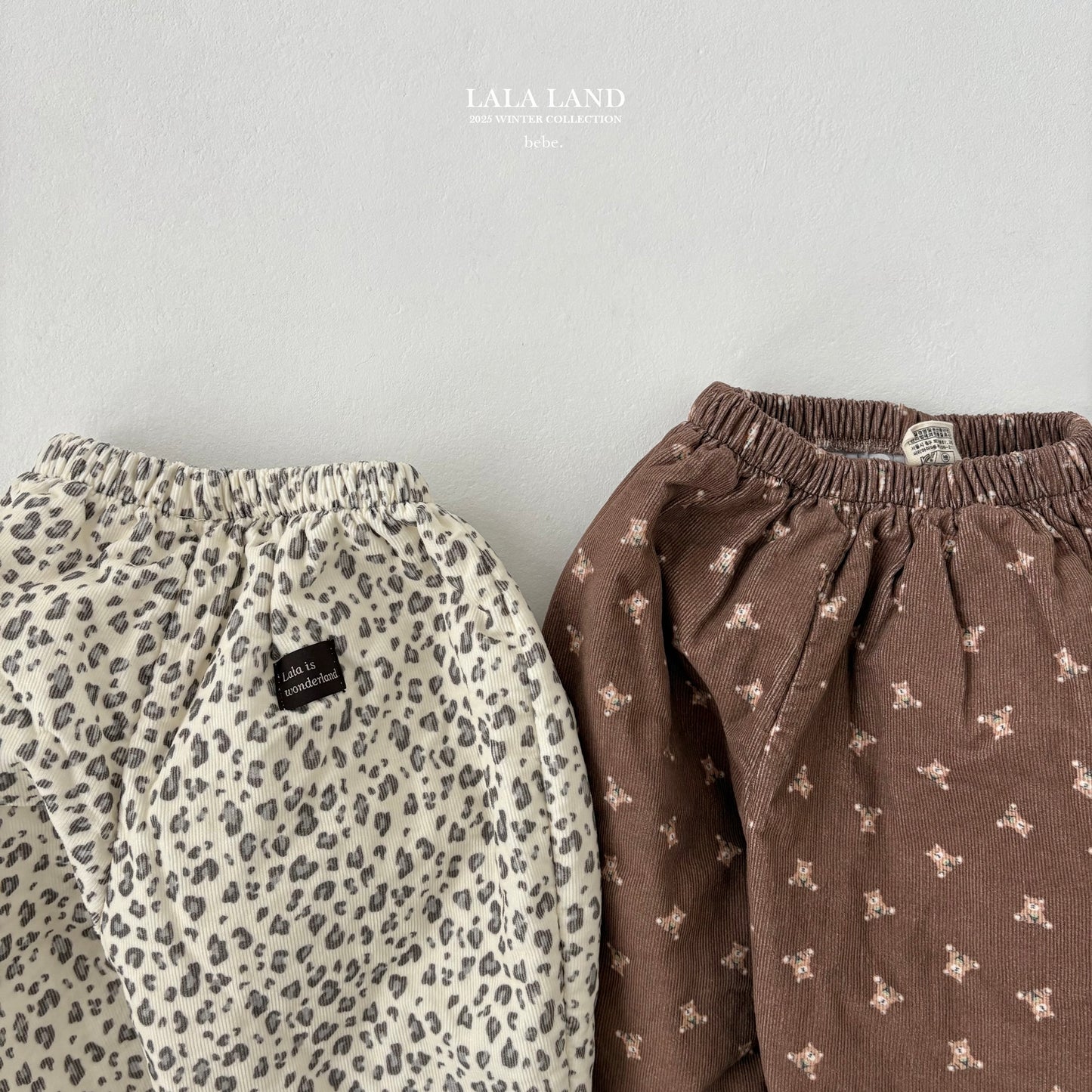 [PRE-ORDER] Corduroy Pattern Baby Pants