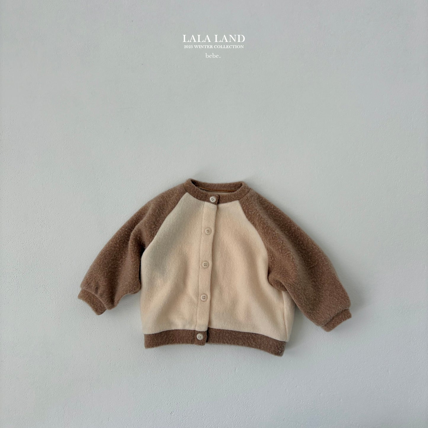 [PRE-ORDER] Knit Baby Raglan Cardigan