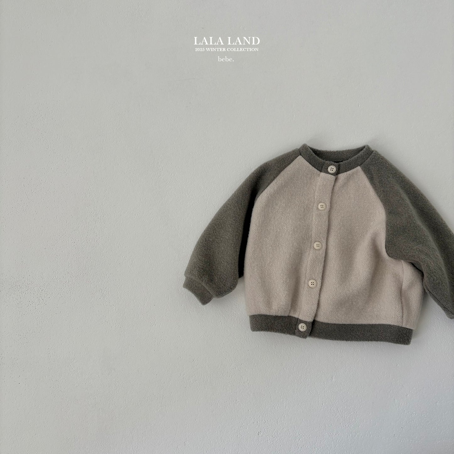 [PRE-ORDER] Knit Baby Raglan Cardigan