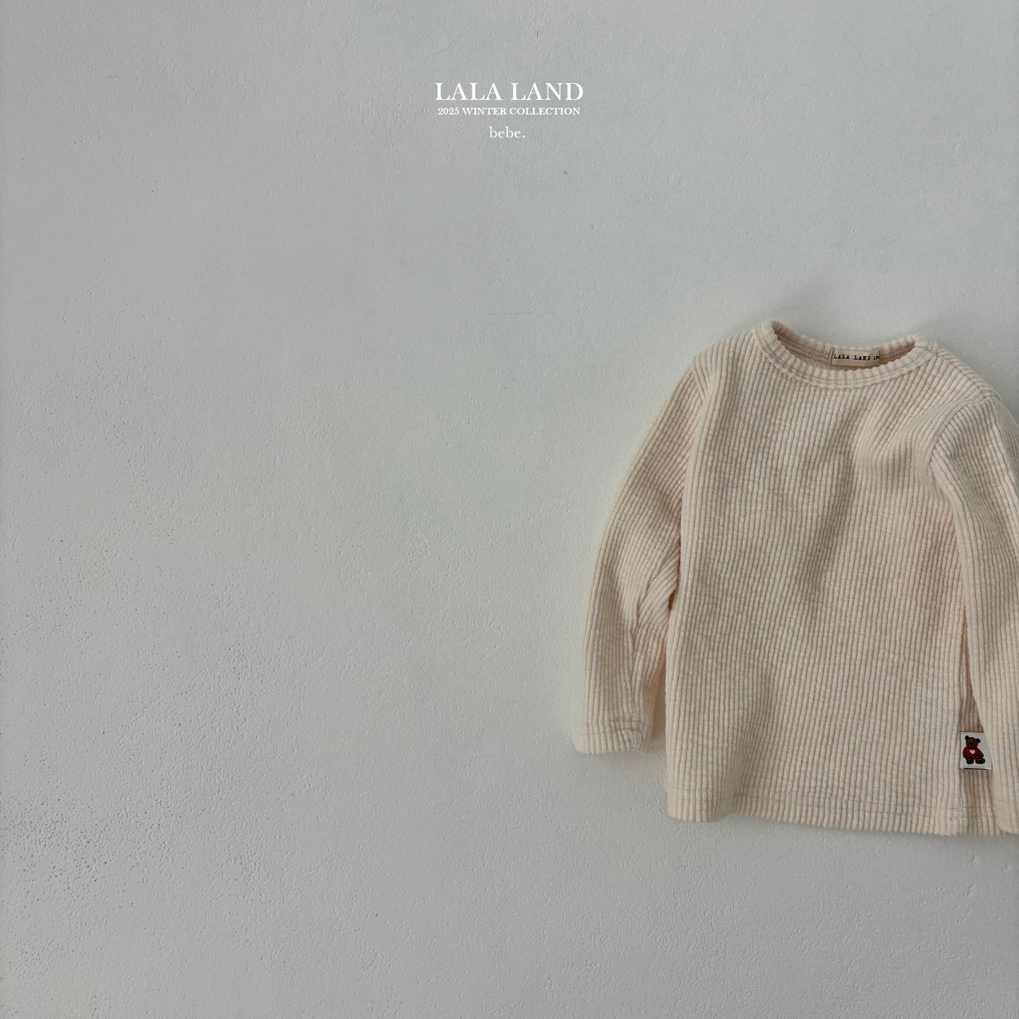 [PRE-ORDER] Peach Ribbed Baby T-Shirts