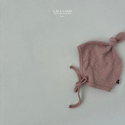 [PRE-ORDER] Peach Tie Bonnet