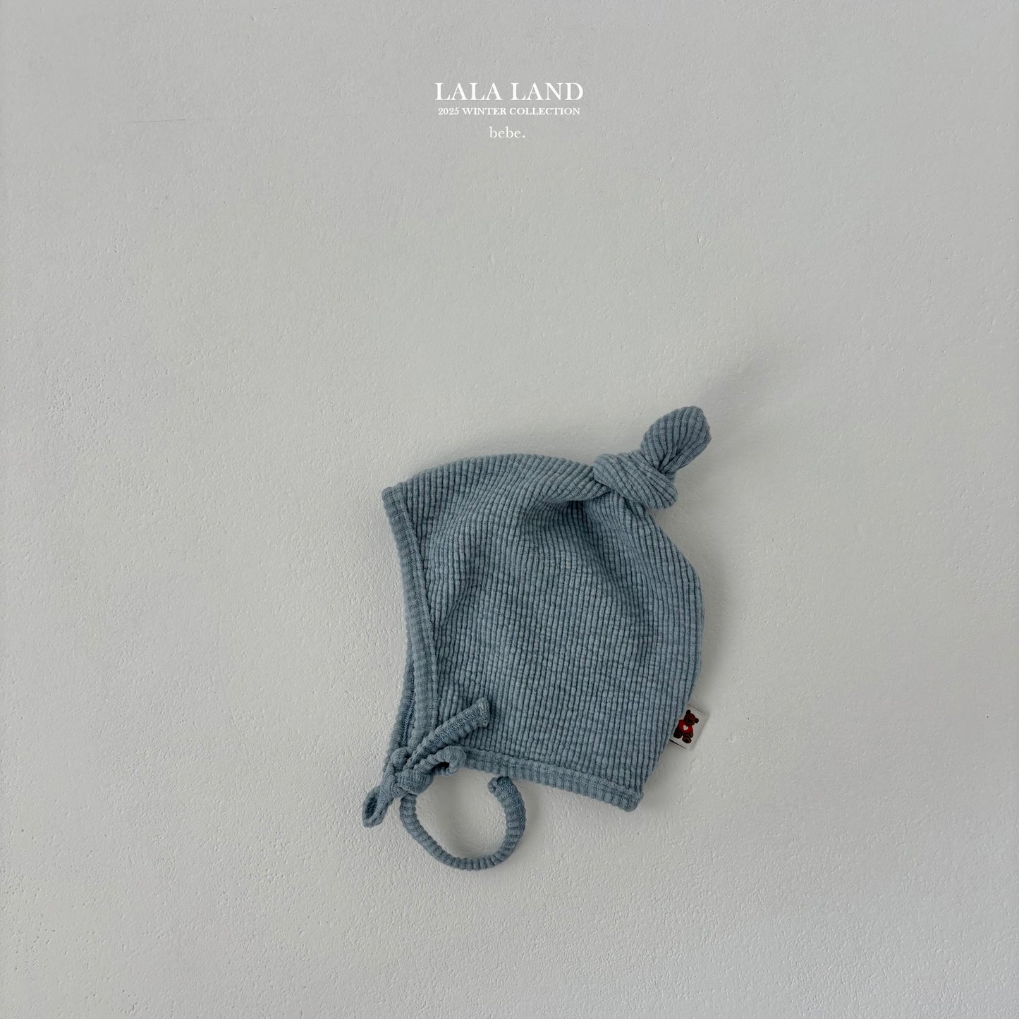 [PRE-ORDER] Peach Tie Bonnet