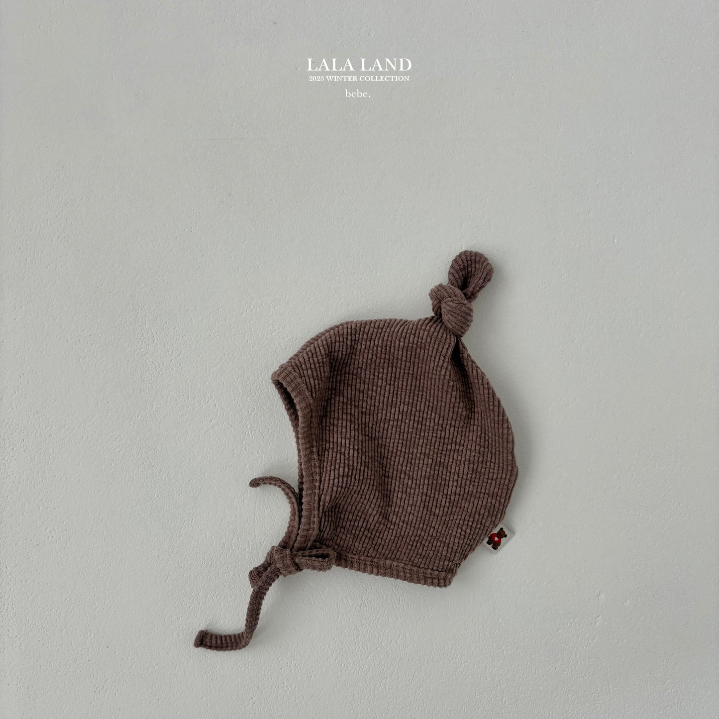 [PRE-ORDER] Peach Tie Bonnet