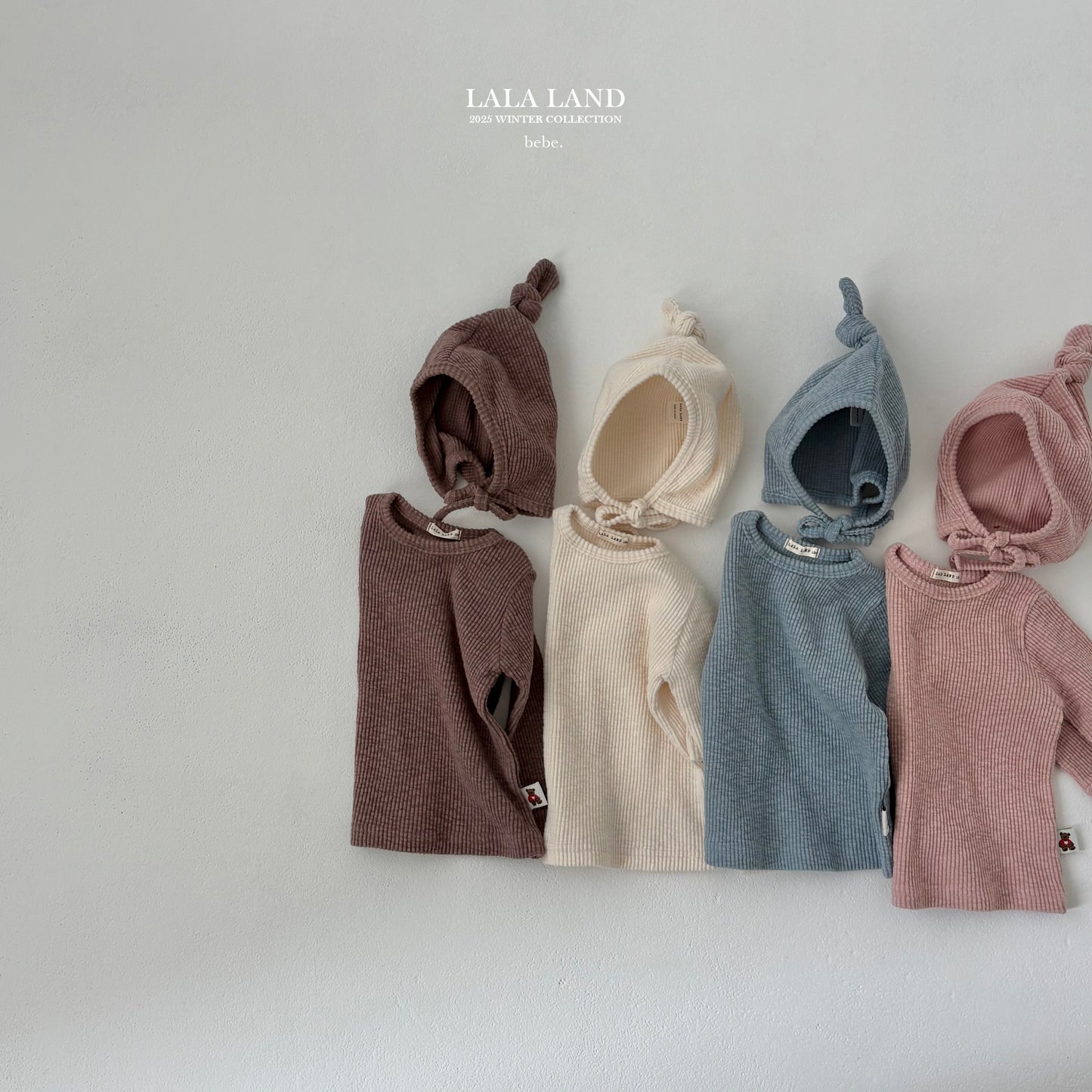 [PRE-ORDER] Peach Tie Bonnet