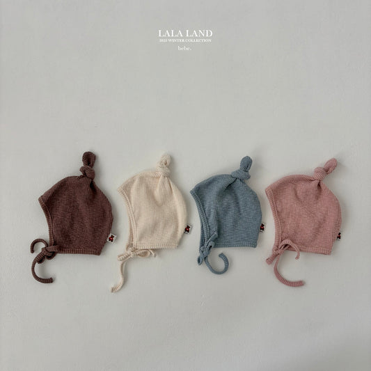 [PRE-ORDER] Peach Tie Bonnet