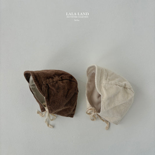 [PRE-ORDER] Corduroy Fleece Bonnet