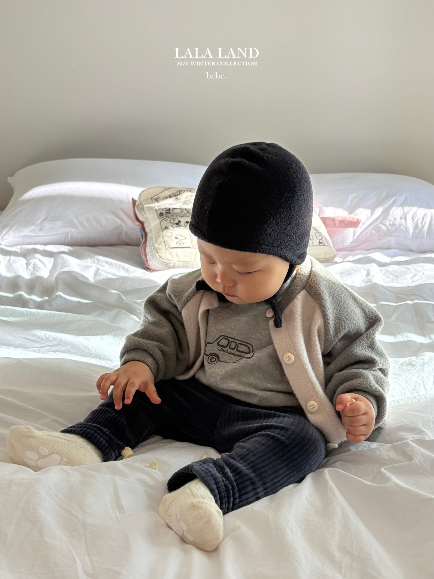 [PRE-ORDER] Knit Baby Raglan Cardigan