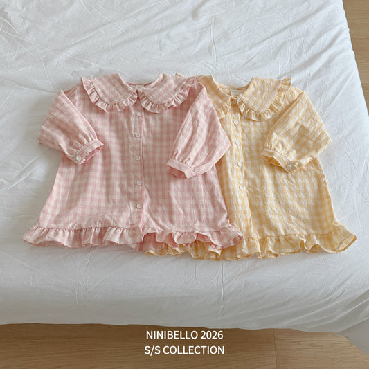 [PRE-ORDER] Chu Chu Check Dress