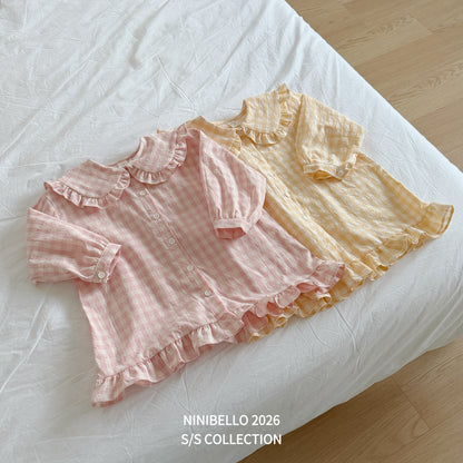 [PRE-ORDER] Chu Chu Check Dress