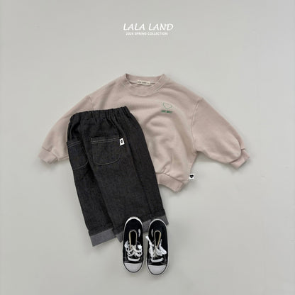 [PRE-ORDER] Roll-Up Stitch Denim Pants