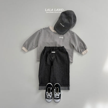 [PRE-ORDER] Roll-Up Stitch Denim Pants