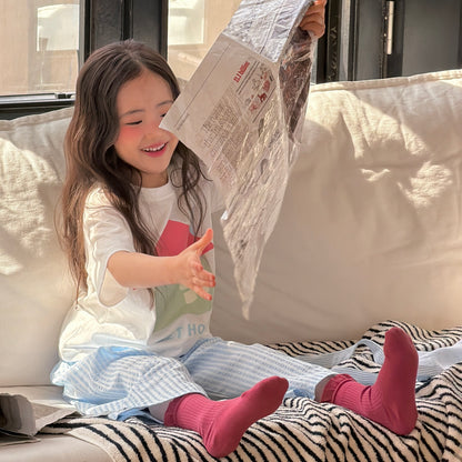 Sweet Home T-Shirts [Ivory/XS(2-3yr), M(4-5yr)]