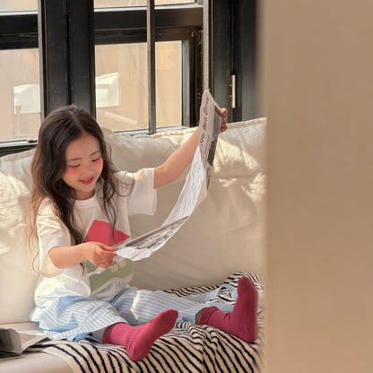 Sweet Home T-Shirts [Ivory/XS(2-3yr), M(4-5yr)]