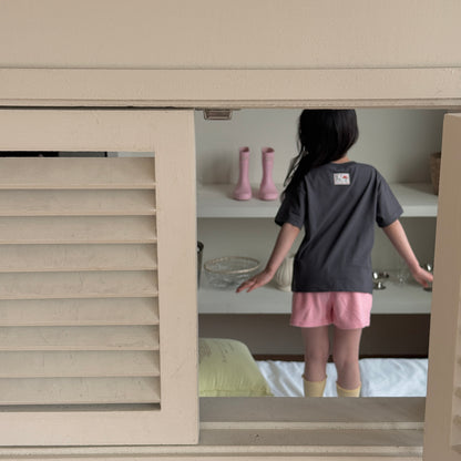 Sweet Home T-Shirts [Ivory/XS(2-3yr), M(4-5yr)]