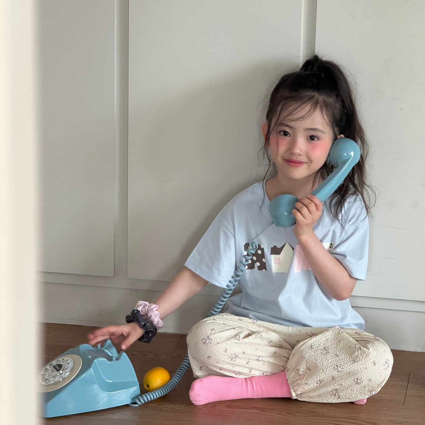 Pastel Home T-Shirts [Ivory/XS(2-3yr)]