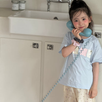 Pastel Home T-Shirts [Ivory/XS(2-3yr)]