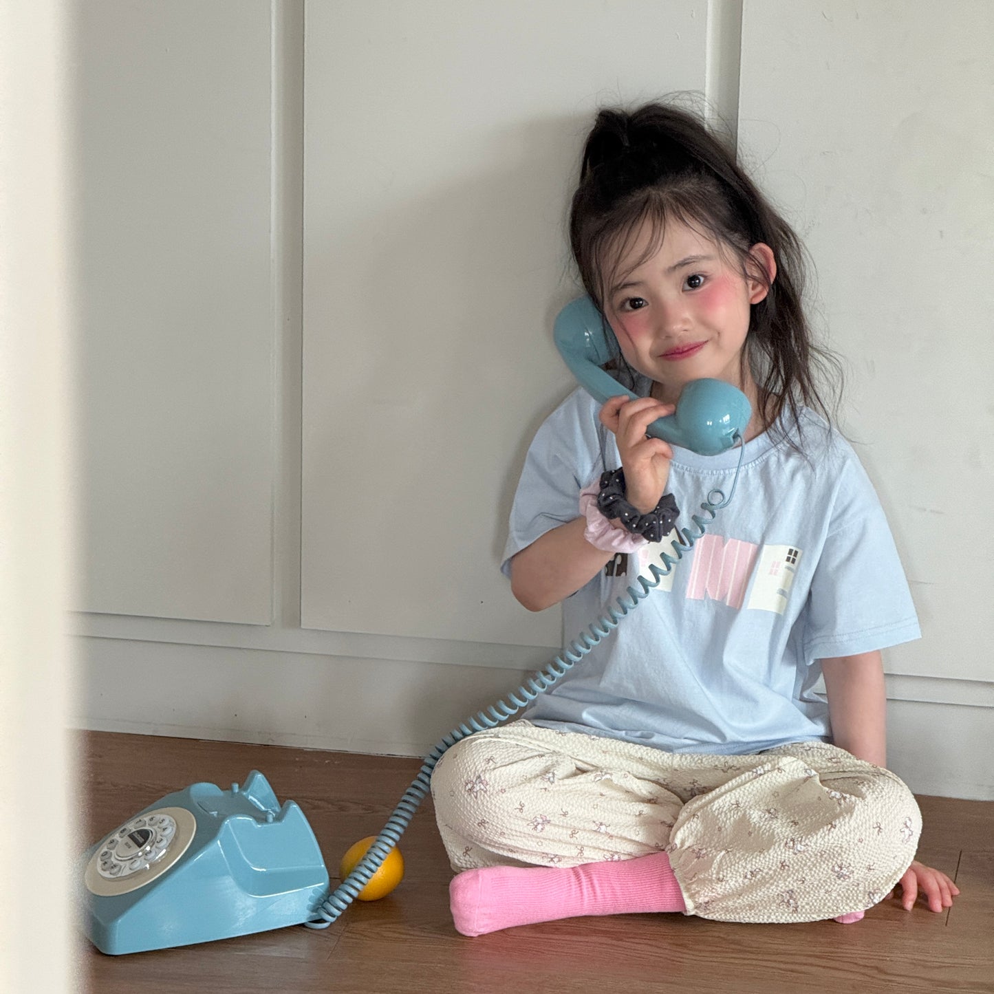 Pastel Home T-Shirts [Ivory/XS(2-3yr)]