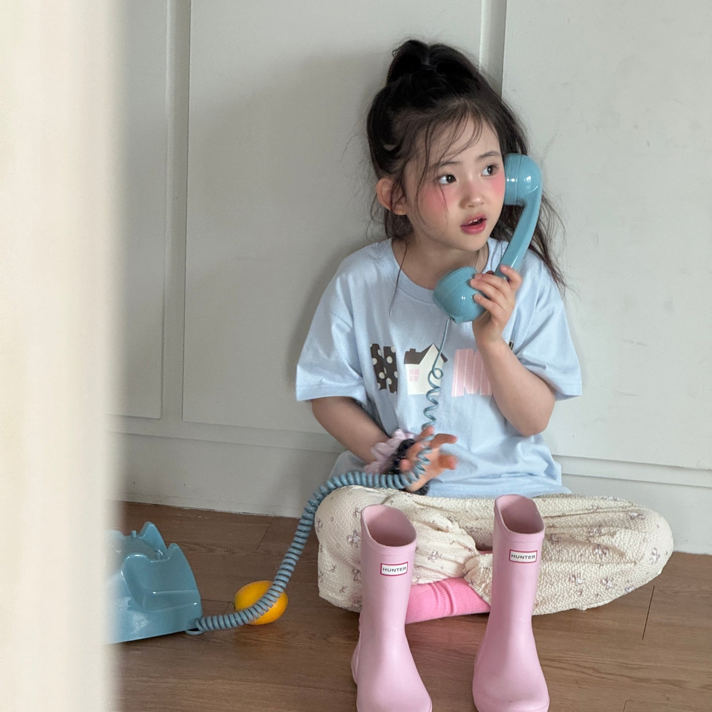 Pastel Home T-Shirts [Ivory/XS(2-3yr)]