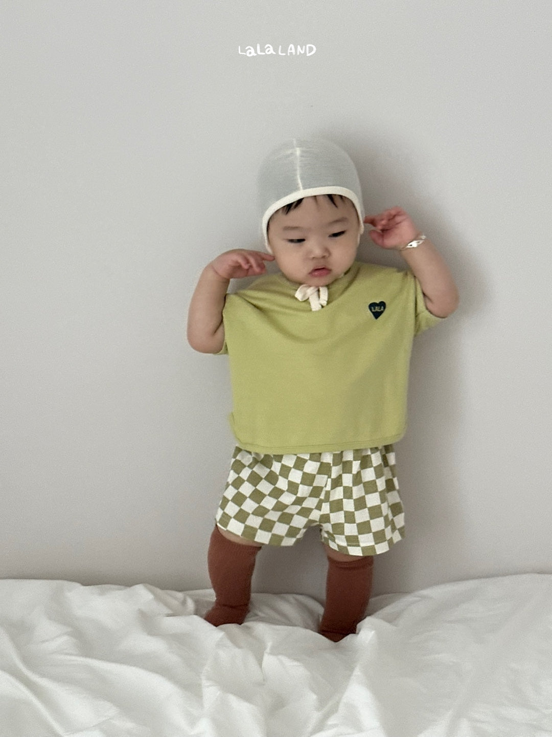 [PRE-ORDER] Checker Board Baby Shorts