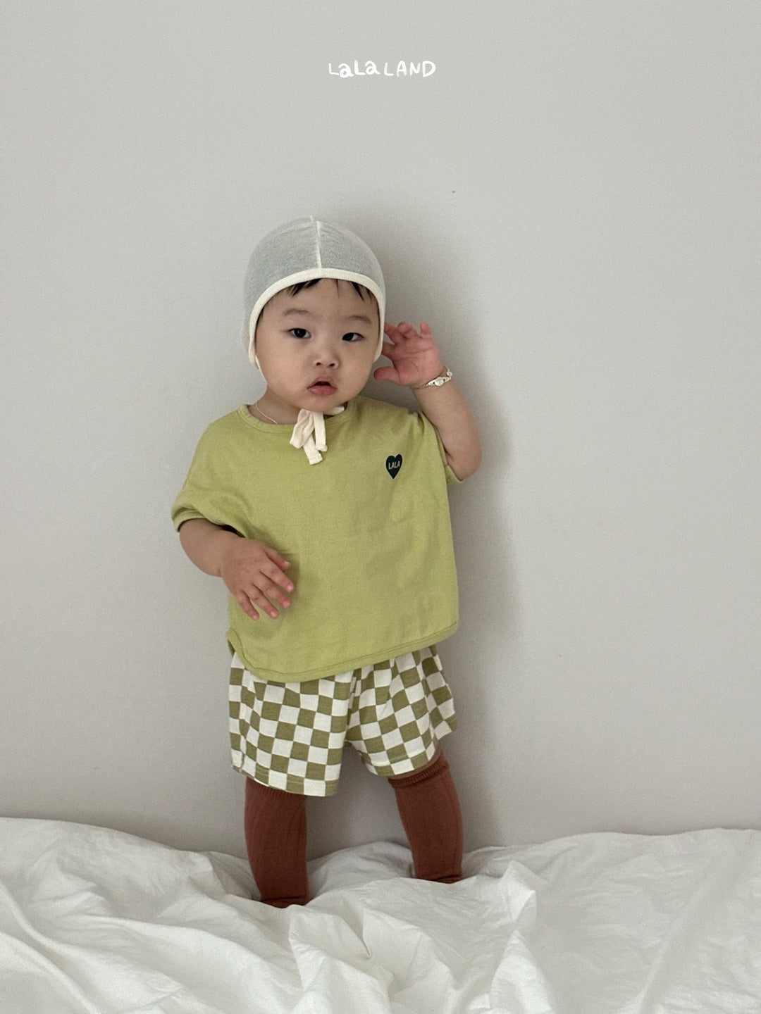 [PRE-ORDER] Checker Board Baby Shorts