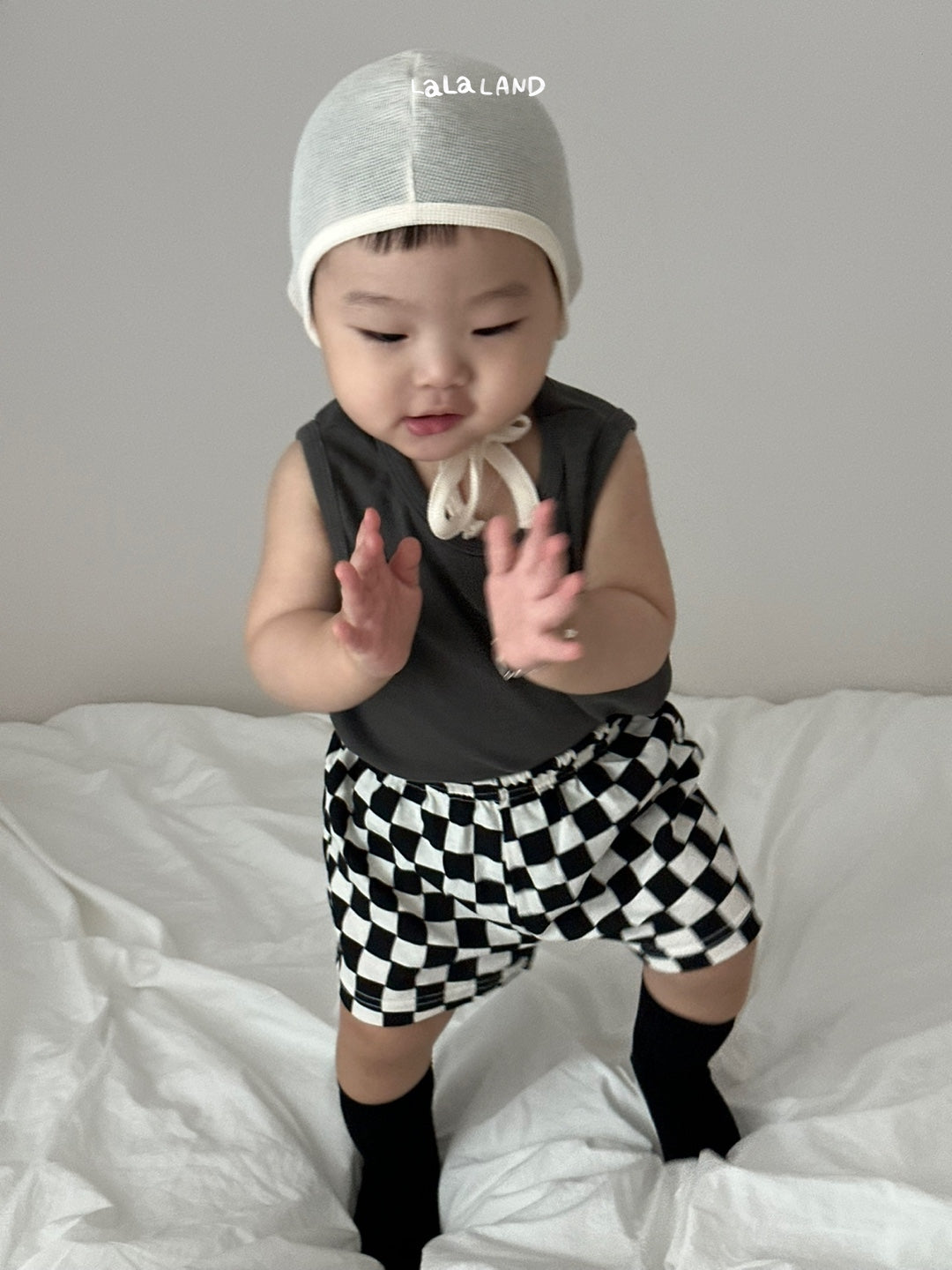 [PRE-ORDER] Checker Board Baby Shorts