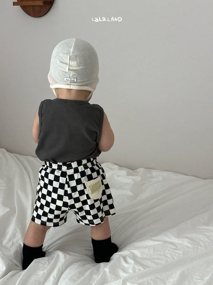 [PRE-ORDER] Checker Board Baby Shorts