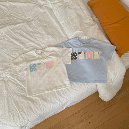Pastel Home T-Shirts [Ivory/XS(2-3yr)]