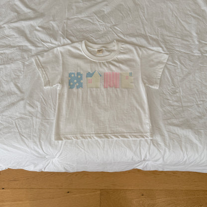 Pastel Home T-Shirts [Ivory/XS(2-3yr)]