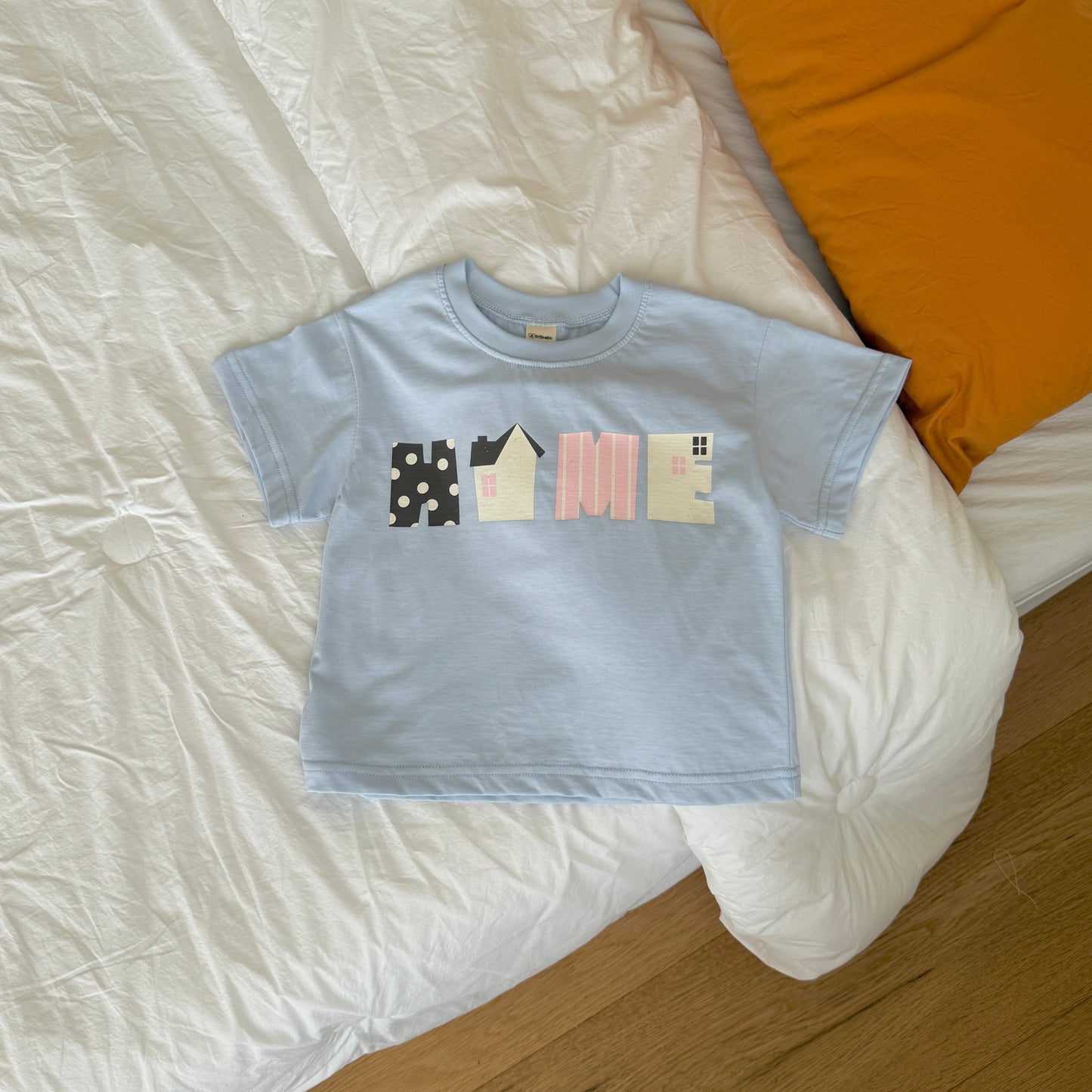 Pastel Home T-Shirts [Ivory/XS(2-3yr)]