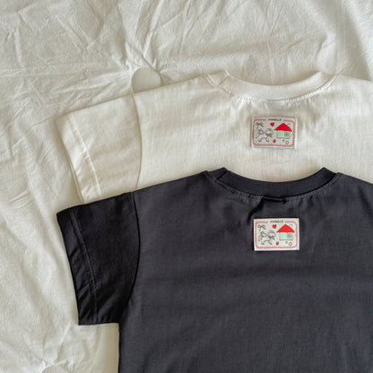 Sweet Home T-Shirts [Ivory/XS(2-3yr), M(4-5yr)]