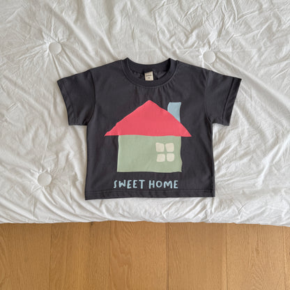 Sweet Home T-Shirts [Ivory/XS(2-3yr), M(4-5yr)]