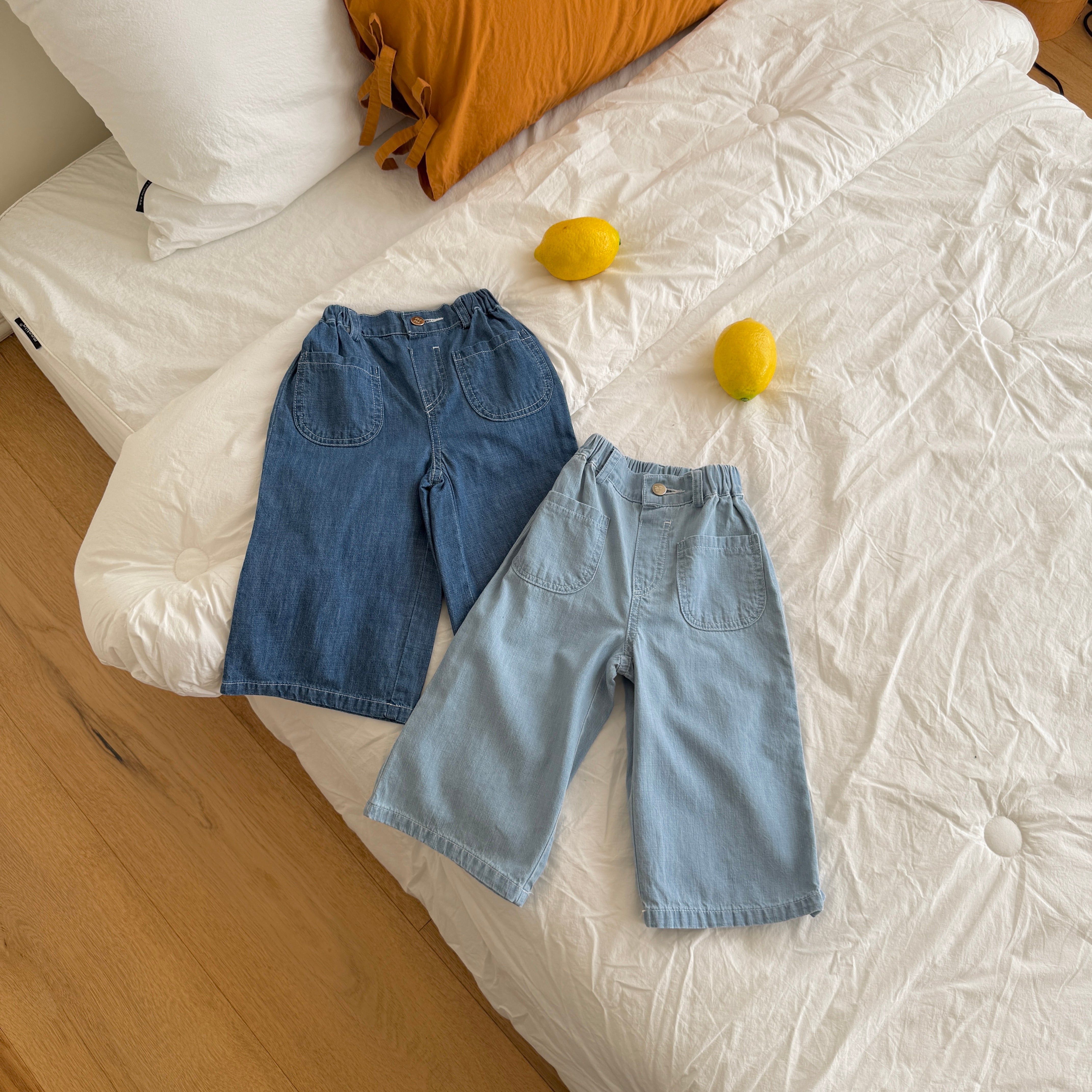 [PRE-ORDER] Ade Denim Pants – The bebe luna