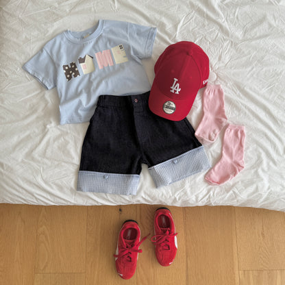 Pastel Home T-Shirts [Ivory/XS(2-3yr)]