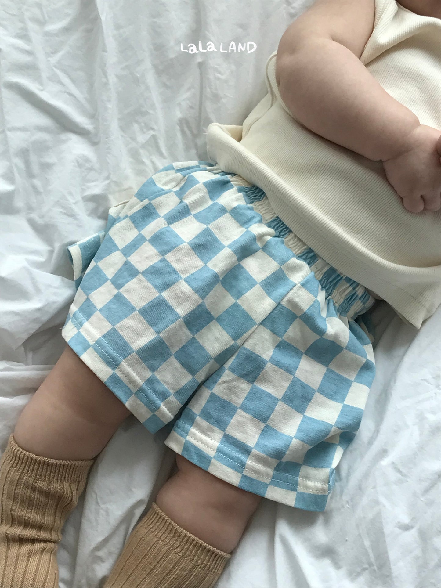 [PRE-ORDER] Checker Board Baby Shorts