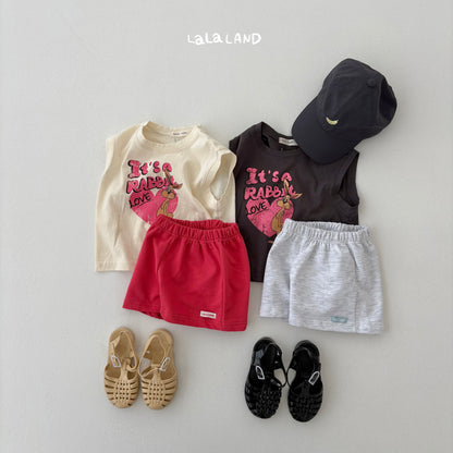 [PRE-ORDER] Love Rabbit Sleeveless T-Shirts