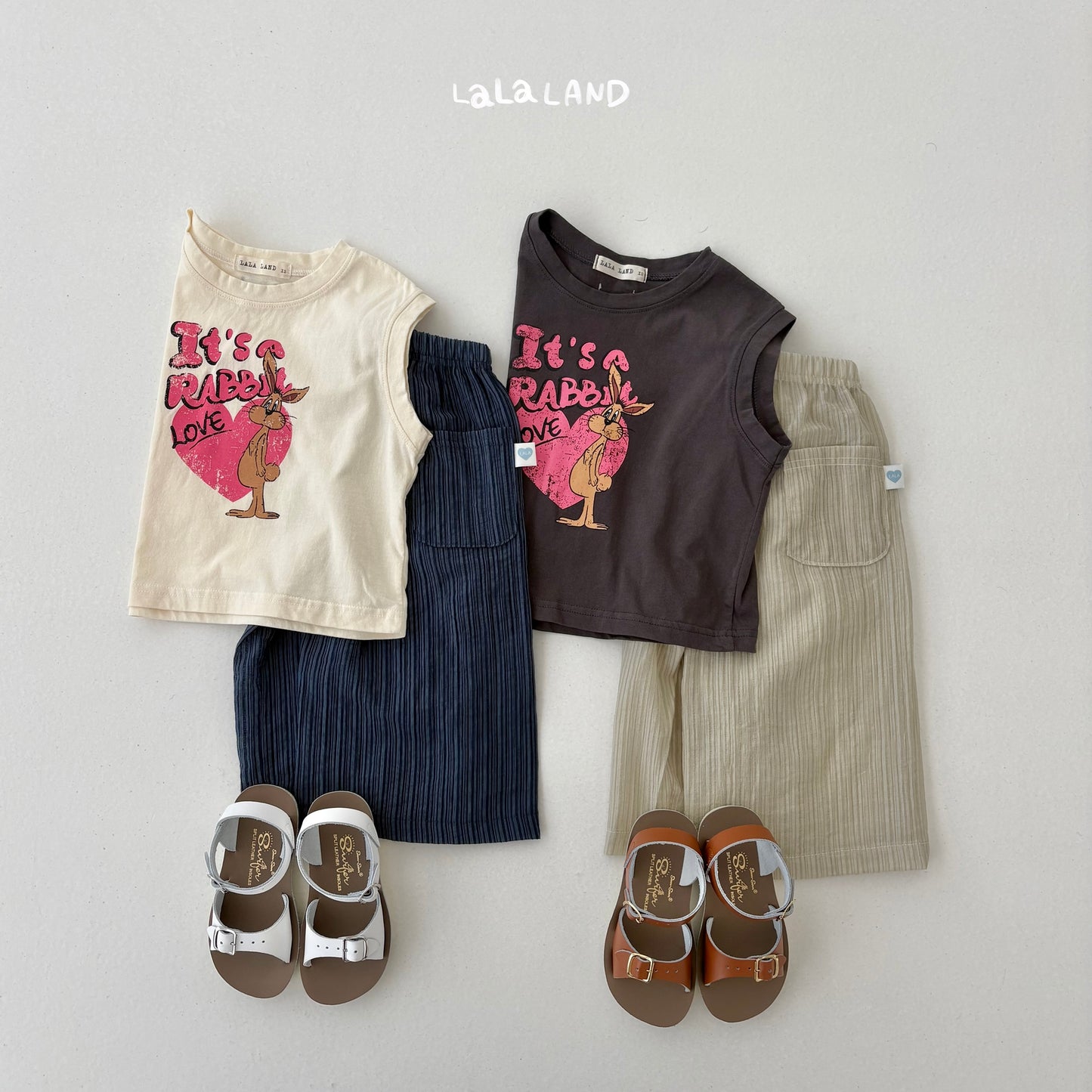 [PRE-ORDER] Love Rabbit Sleeveless T-Shirts
