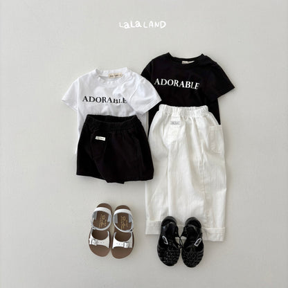 [PRE-ORDER] Summer Slub Roll-Up Pants